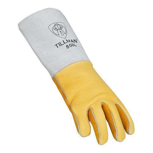 Tillman 850 XL Premium Top Grain Golden Elkskin Welding Gloves - Atlas Welding Supply