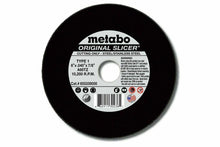 Load image into Gallery viewer, Metabo ORIGINAL SLICER 6&quot; X .045&quot; X 7/8&quot;, TYPE 27, A60TZ (655347000) 50 pack