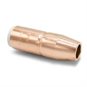 Miller AccuLock MDX Nozzle 1/2" Orifice 1/8" Tip Recess Copper 10-pk N-M1218C-10