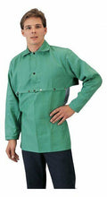 Load image into Gallery viewer, Tillman 6221L 9 oz. Green Westex Cotton Cape Sleeves