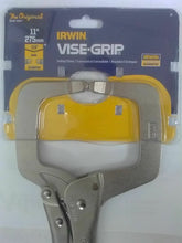 Load image into Gallery viewer, Irwin Tool Vise Grip C Clamp Locking Plier 11R Regular Pad 275mm 11in‏