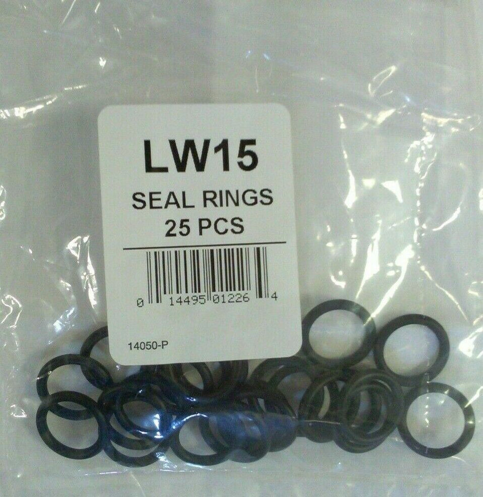 Miller Smith LW15 O-Ring Seal Rings Heavy Duty 25 pack