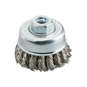 Metabo CUP BRUSH 65X0.5 MM/ 5/8" Steel Wire Twisted (623804000)