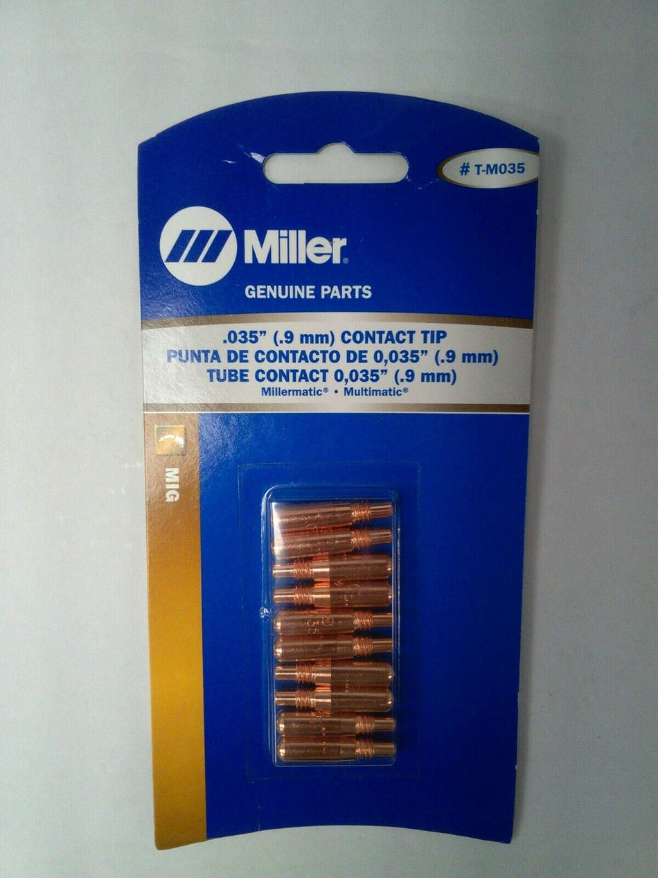 Miller T-M035 AccuLock™ MDX™ Contact Tip .035 10PK