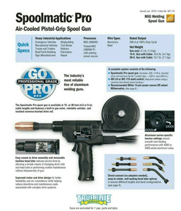 Miller Spoolmatic Pro 30A MIG Spool Gun 301148