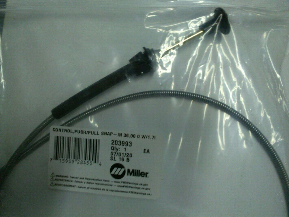 Miller 203993 Control Push Pull Snap - In 36.00 0 W/1.71