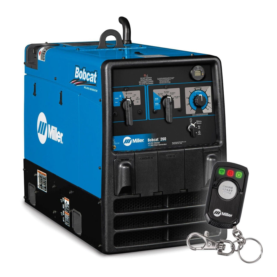 Miller Bobcat 260 Welder Generator with Remote Start/Stop 907792001