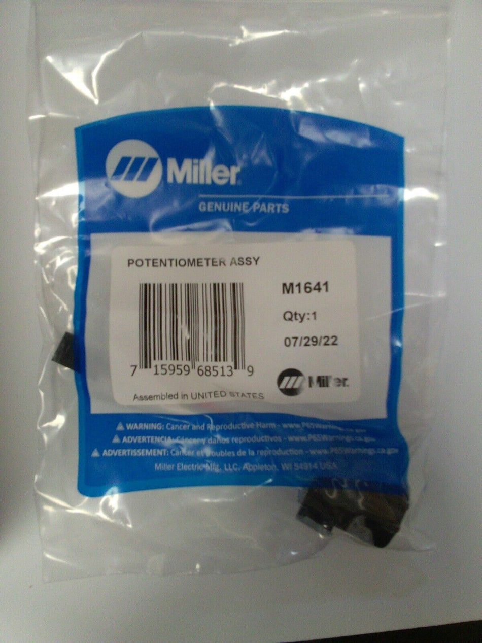 Miller M1641 Potentiometer Assy for Aluma Pro