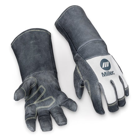 Miller Classic MIG Gloves Pig Split Leather Welding Gloves XL (pair) 279876