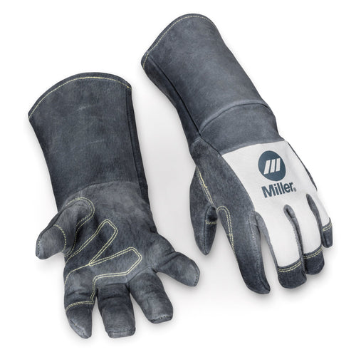 Miller Classic MIG Welding Gloves, Pig Split Leather, (pair) 279875, 279876 - Atlas Welding Supply
